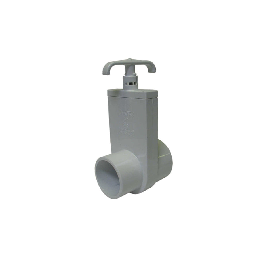 Slide Valve, Magic, Uni-Body, 2-1/2"S x 2-1/2"Spg — Magic Plastics Part #0412-25