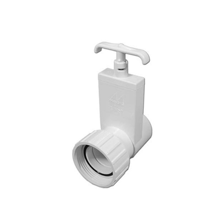 Slide Valve, Magic, Uni-Body, 1-1/2"S x Swivel FBT — Magic Plastics Part #0550-15