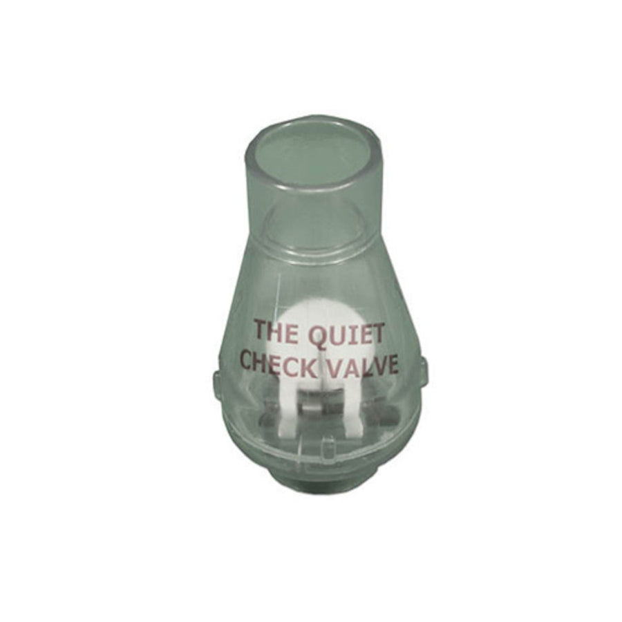 Check Valve, Magic, 1/2lb Spring, 1"S x 1"S, Clear — Magic Plastics Part #0821-10C