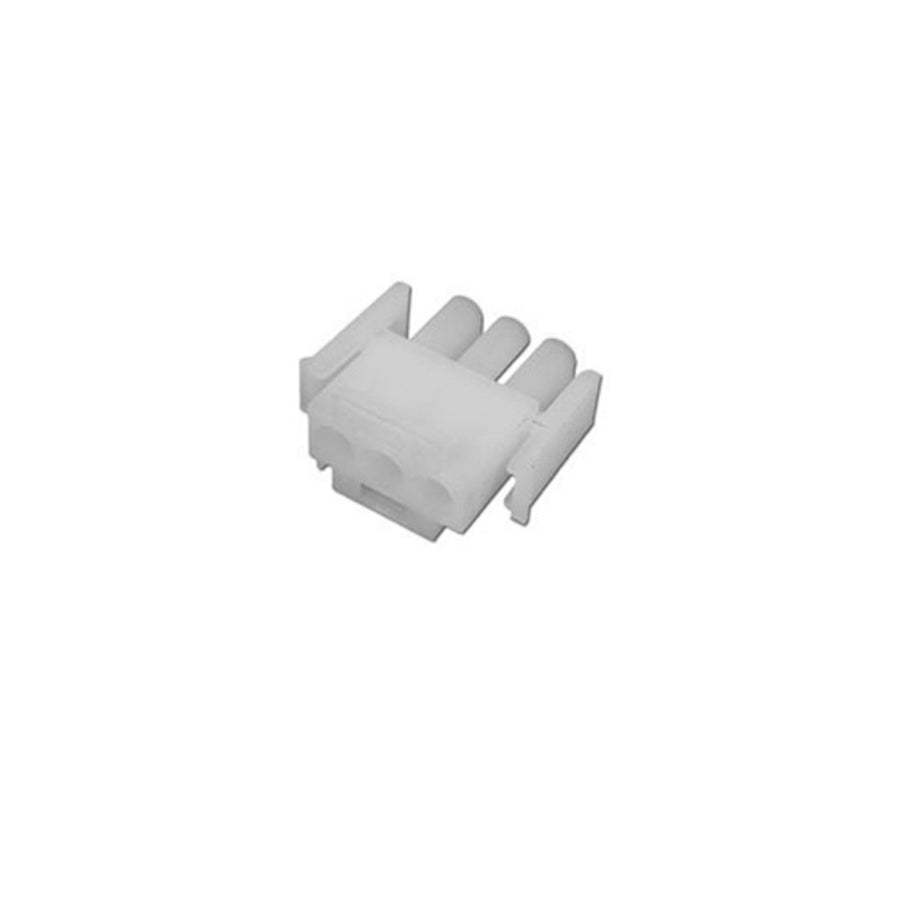 Amp Plug, 3 Pin Male, White — Allied Innovations Part #1-480700