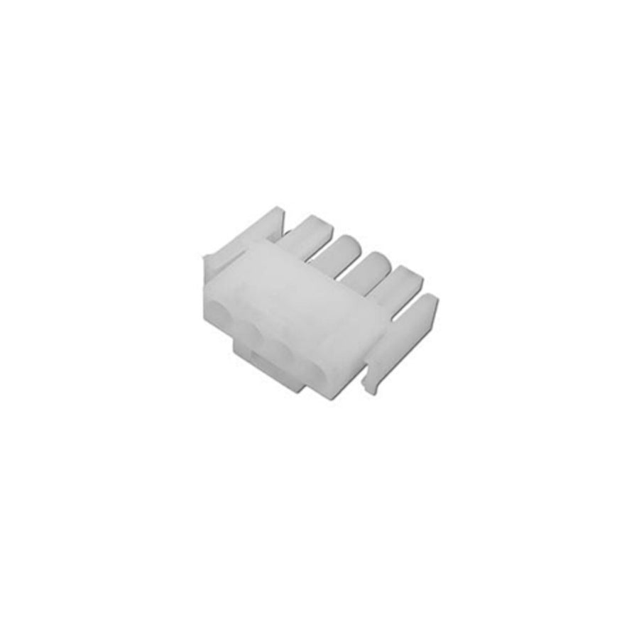 Amp Plug, 4 Pin Male, White — Allied Innovations Part #1-480702-0