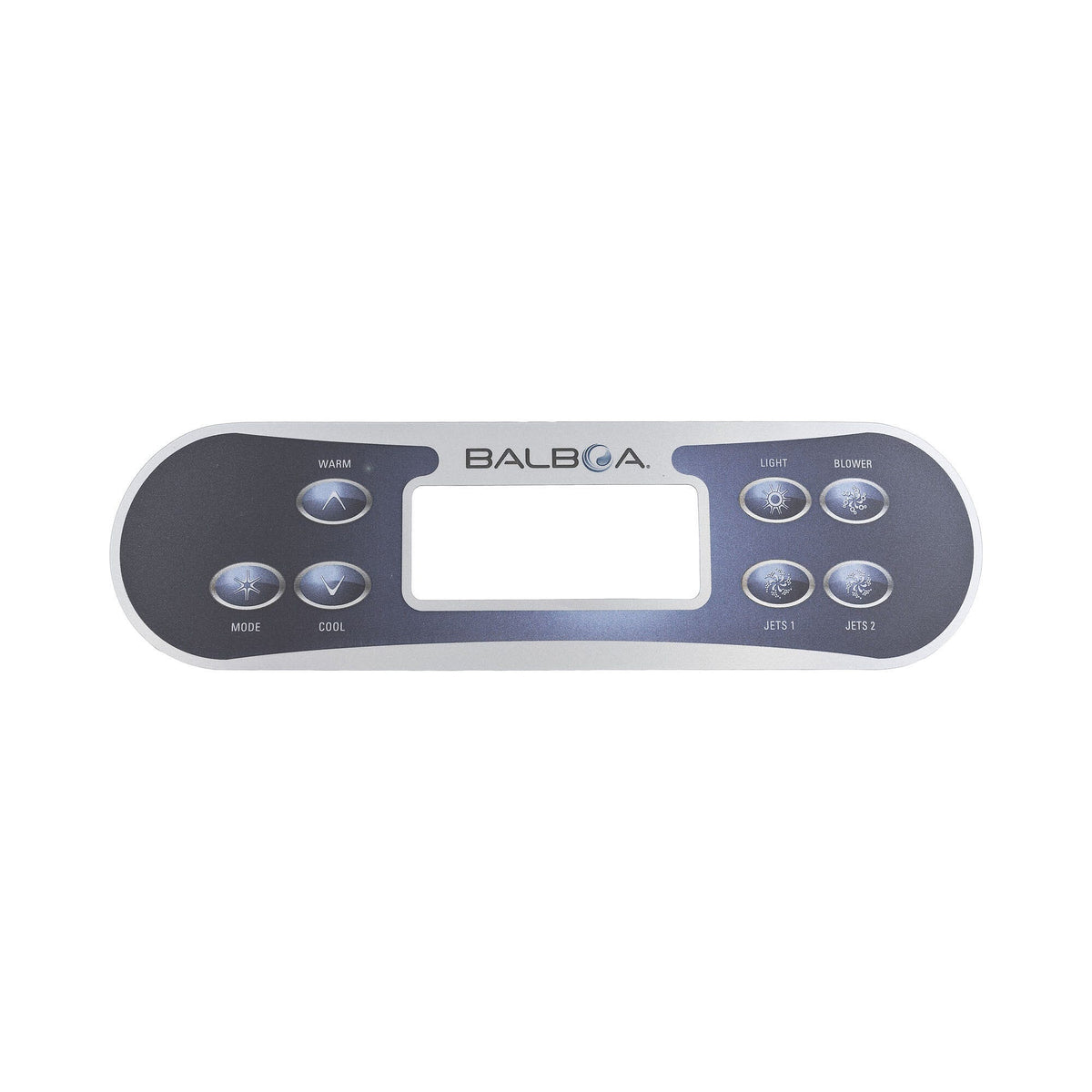 Overlay, Spaside, Balboa VL700S, Oblong, 7-Button — Balboa Part #11688