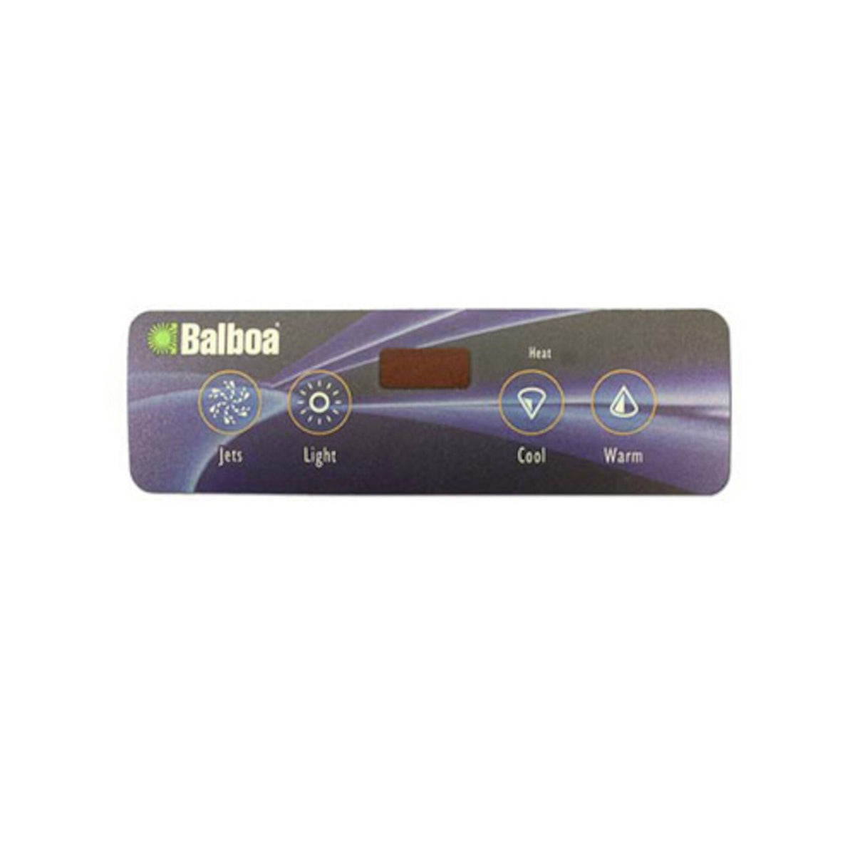 Overlay, Spaside, Balboa VL403, Lite Duplex, 4-Button — Balboa Part #11884