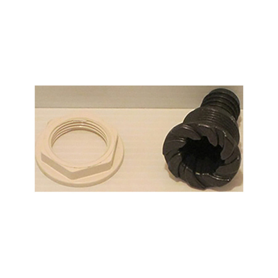 Wall Fitting, Waterway, 3/4"b, Swirl Style, Dsg — Waterway Part #212-1839-DSG