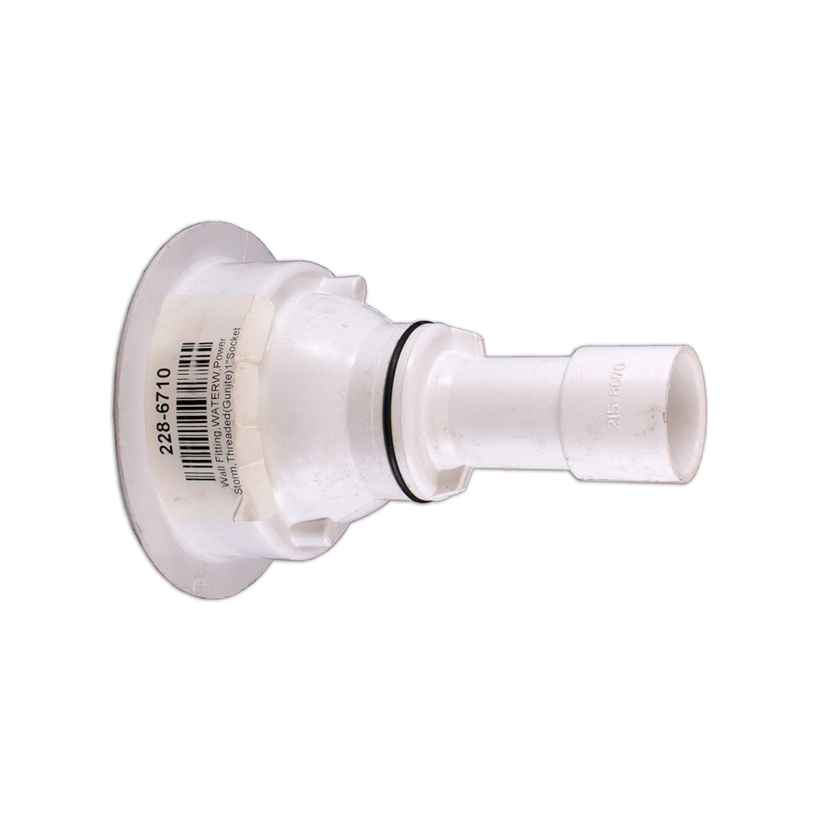 Wall Fitting,WATERW,Power Storm,Threaded(Gunite)1"Socket — Waterway Part #228-6710