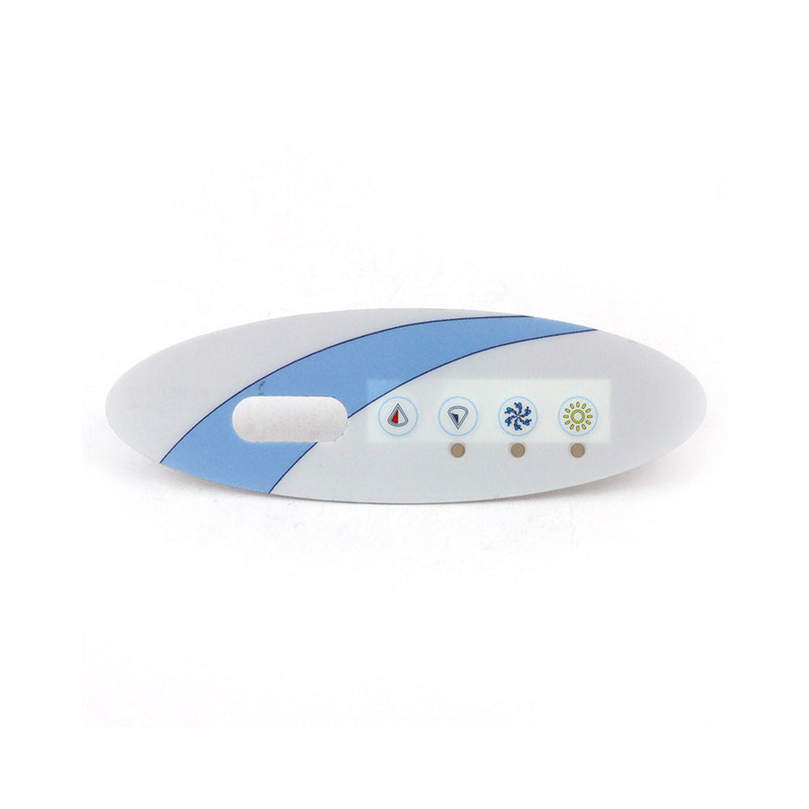 Overlay, Spaside, Dreammaker (Balboa) VL240, 4-Button — Dreammaker Spas Part #407016