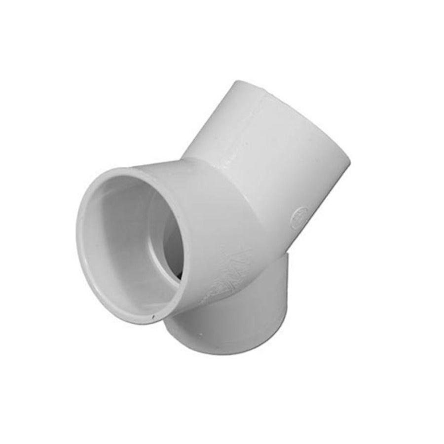 Fitting, PVC, Slip Wye, 120°, 2"S x 2"S x 2"S — Waterway Part #413-5080