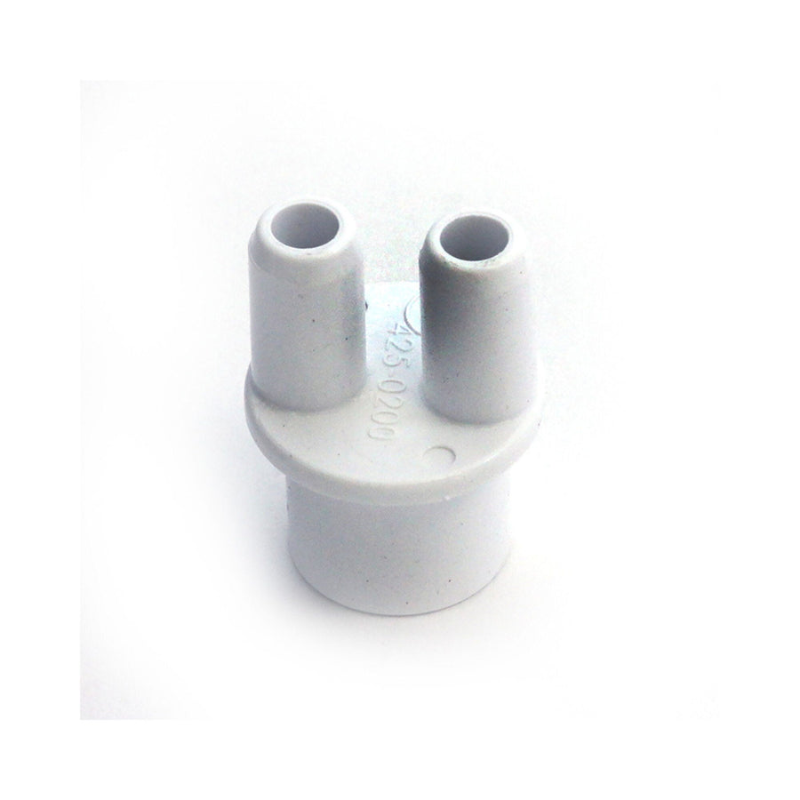 Manifold, PVC, Waterway, 1/2"Spg x (2) 3/8"SB Ports — Waterway Part #425-0200