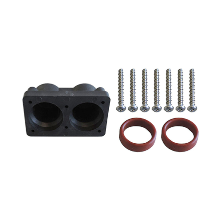 Turn-Around, Double Barrel Heater Manifold Kit — HydroQuip Part #48-0041-K