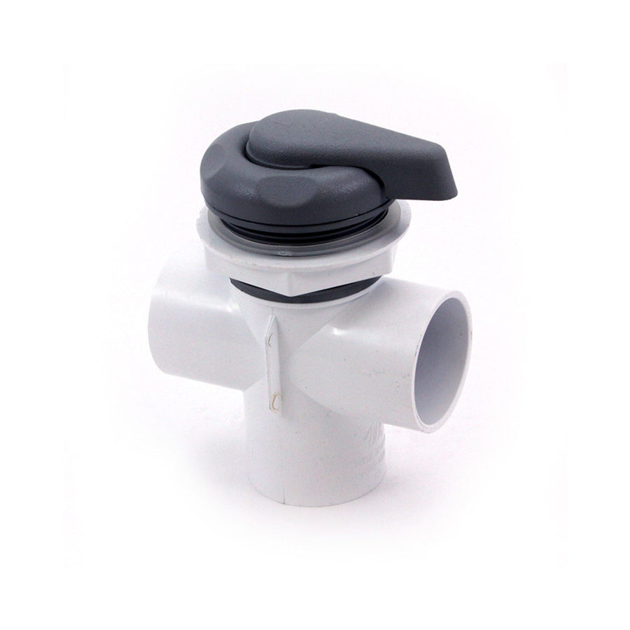 Diverter Valve, Waterway, 2-Port, 2" Vertical, Top Access — Waterway Part #600-3047