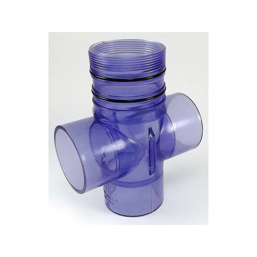 Diverter Valve Assembly, 2 In, Body, Clear — Waterway Part #605-0148