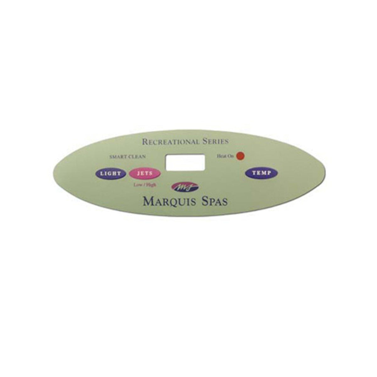Overlay, Spaside, Marquis (Balboa) Recreational Series — Marquis Spa Part #650-0423