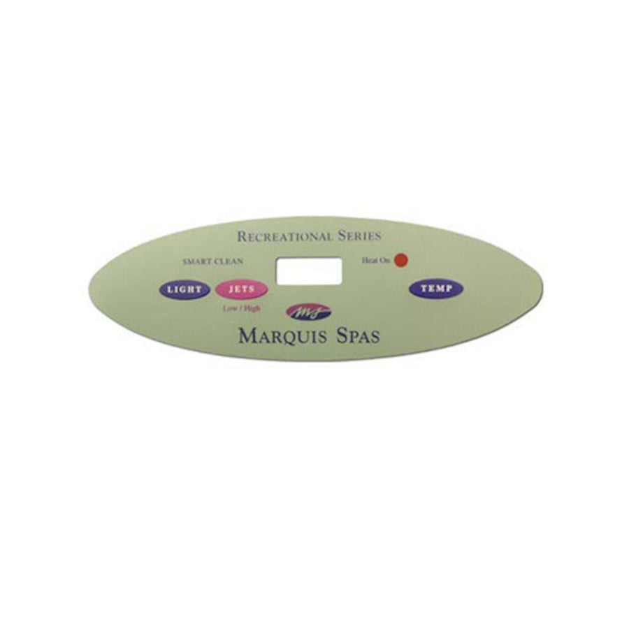 Overlay, Spaside, Marquis (Balboa) Recreational Series — Marquis Spa Part #650-0423