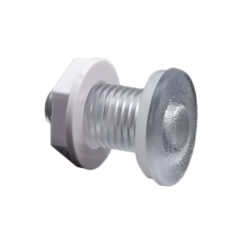 Lens, Pillow JT J-300, Pin Light (Nut and Gasket Included) — Jacuzzi Part #6560-604