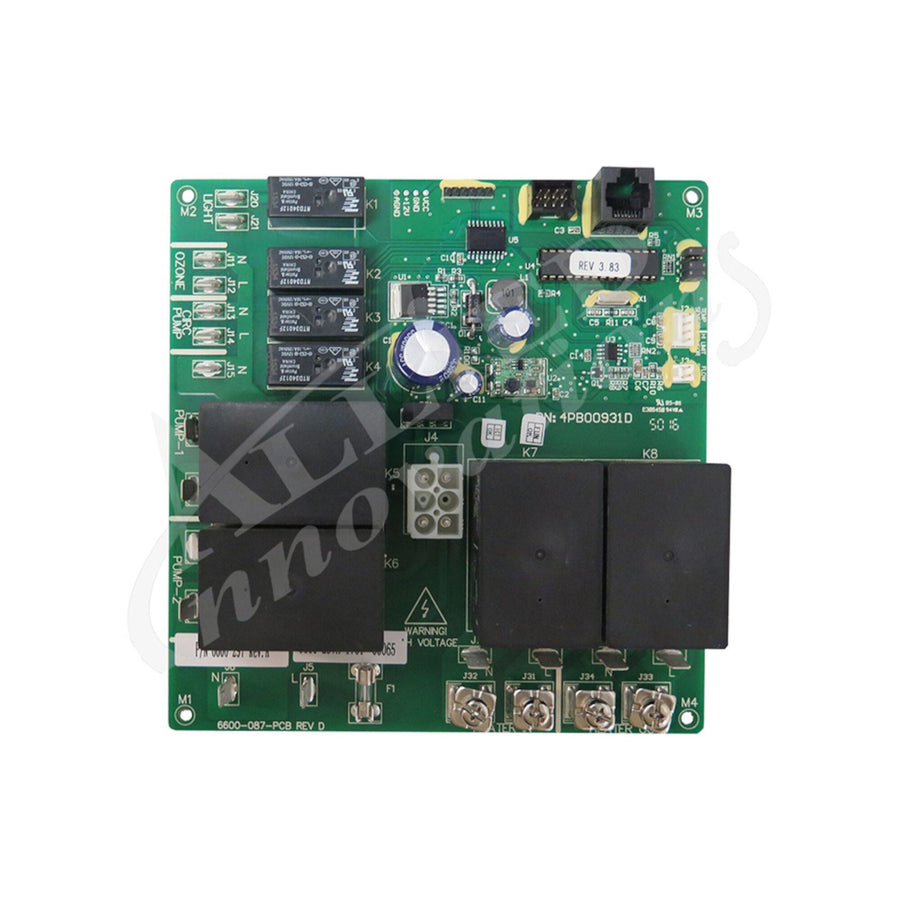 Circuit Board, Sundance/Jacuzzi, J-300 Series, 2-Pump — Jacuzzi Part #6600-297