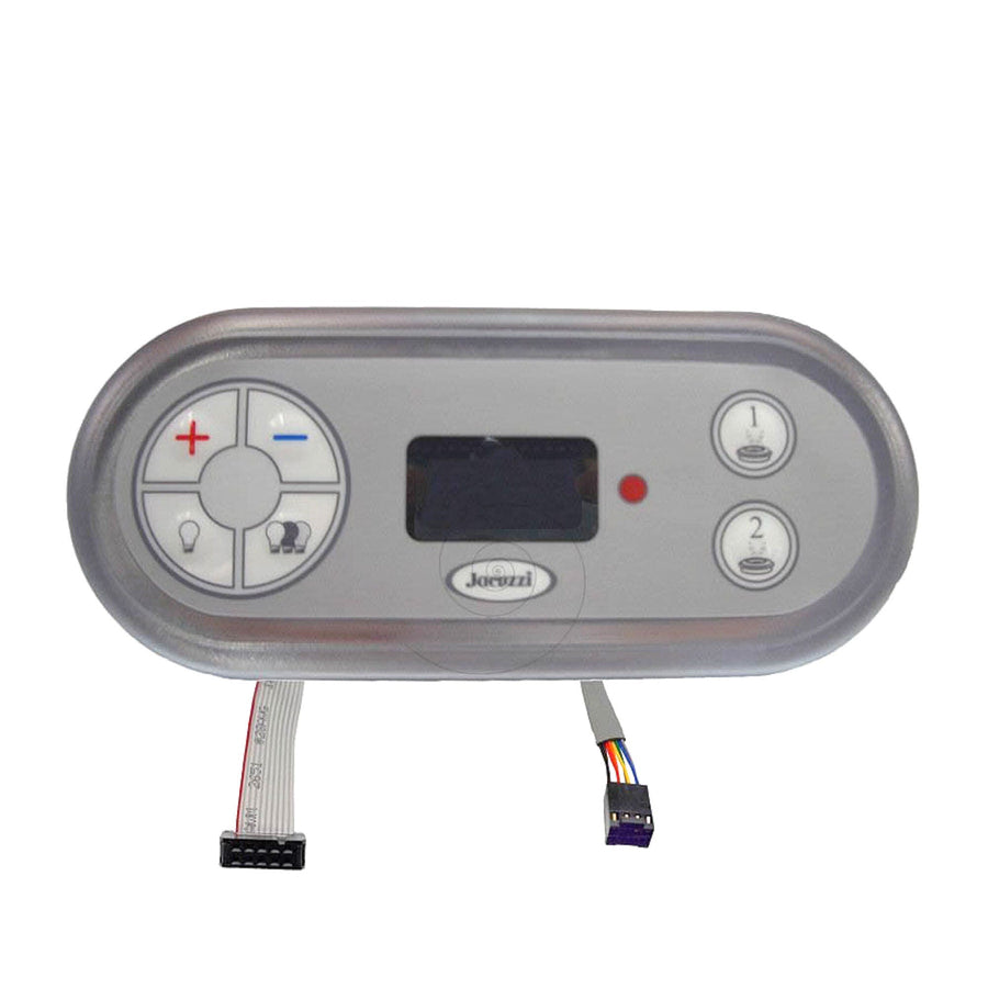 Spaside Control, Sundance, JHT, LED, 6-Button, 2-Pump, 2011 — Jacuzzi Part #6600-440