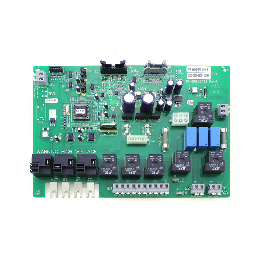 Circuit Board, Sundance / Jacuzzi, 850/J-300 LCD, 2 Pump — Jacuzzi Part #6600-730