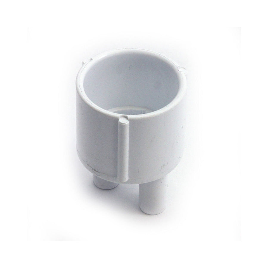 Manifold, PVC, Waterway, Cluster Style, 1"S x (2) 3/8"SB — Waterway Part #672-4020