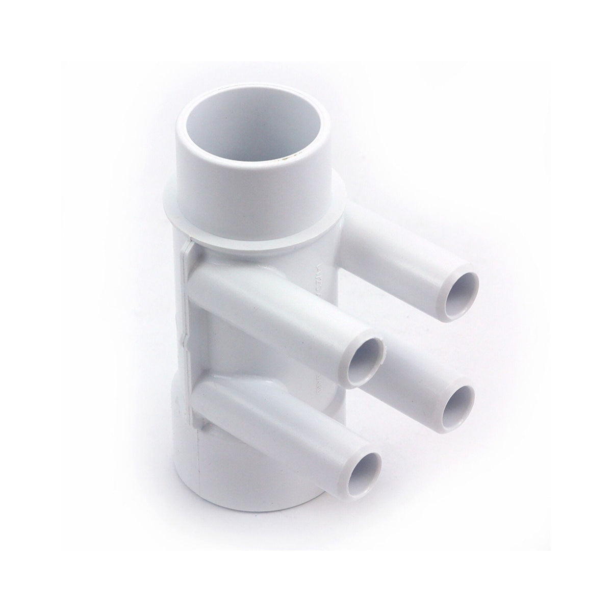 Manifold, PVC, Waterway, 1-1/2"S x 1-1/2"Spg x 3/4"SB — Waterway Part #672-4150