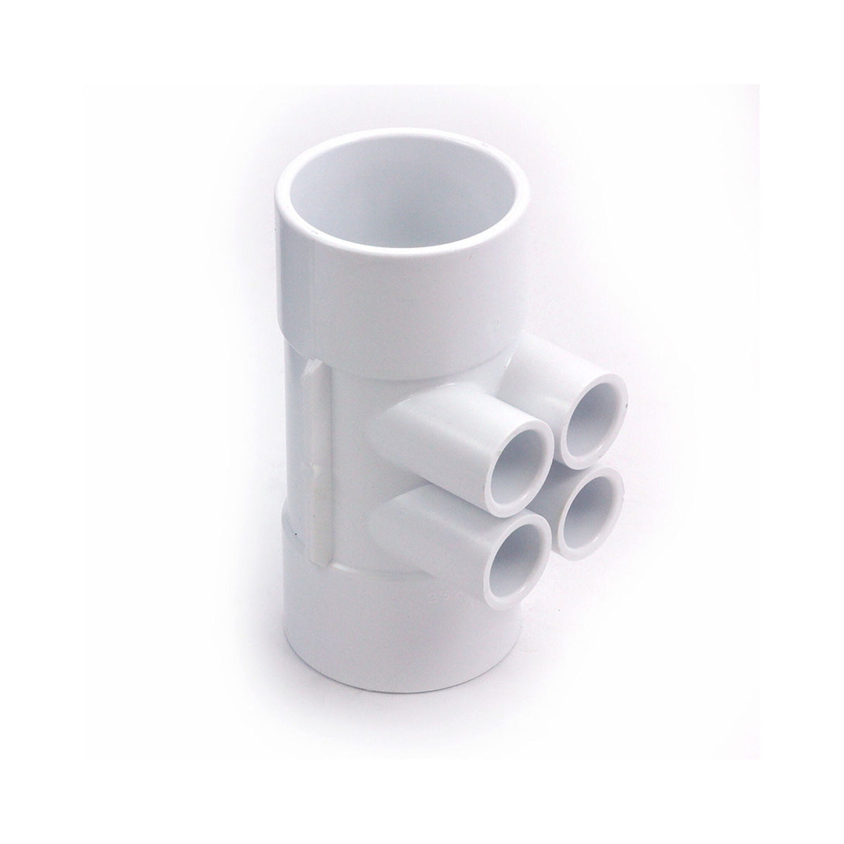 Manifold, PVC, Waterway, 2"S x 2"S x (4) 1/2"S Ports — Waterway Part #672-4430