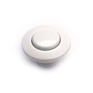Air Button Bezel Kit, MPT-3428, Domed Button, White — Tecmark Part #30113AM-0101
