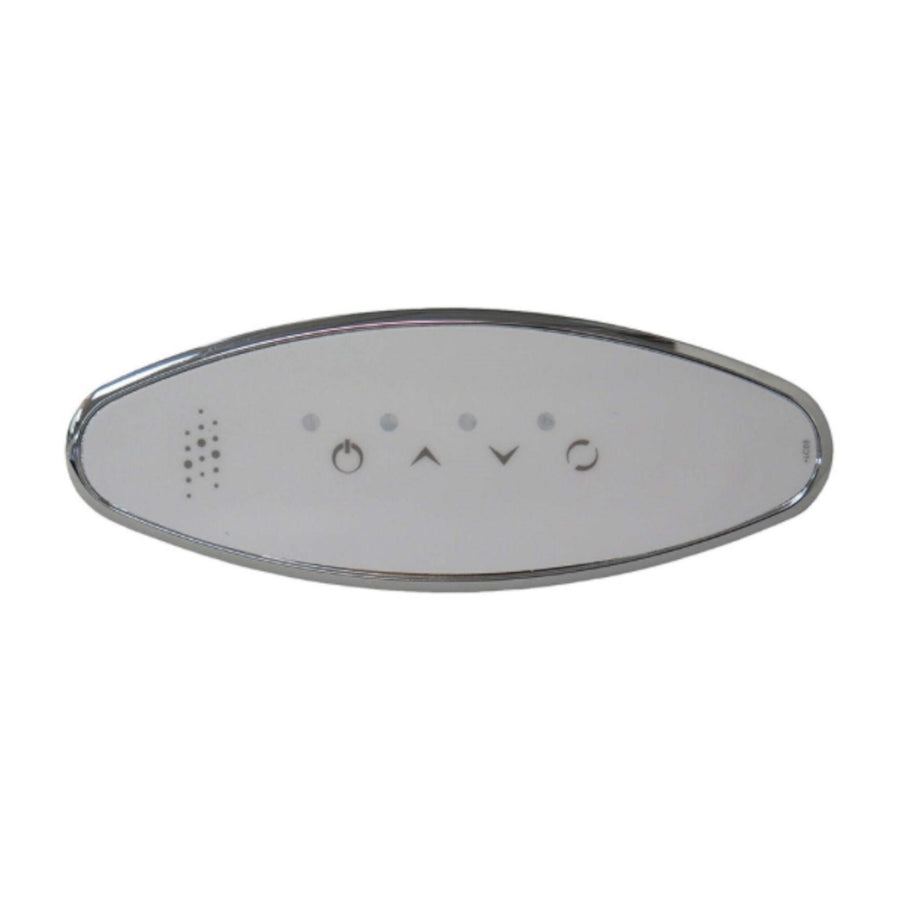 Spaside Control, CG Air Systems, Oval-L, LED, 4-Button — CG Air Part #CGSENSOR-L-CP