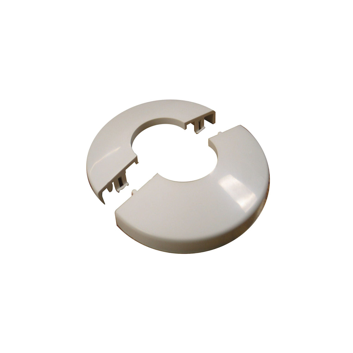 Escutcheon, Handrail, Snap-Tite, White (2Pcs) — Snap-Tite Part #ST197001