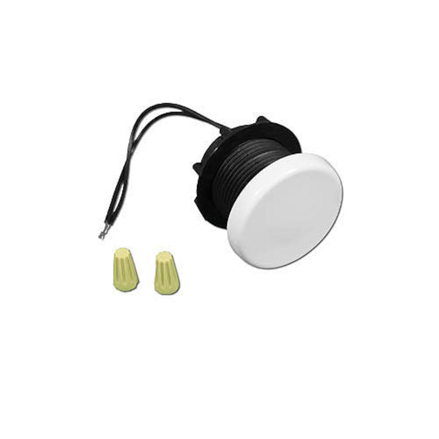 Light, Electric Switch, O-Ryan, White w/Black Body — O'Ryan Part #SW-1