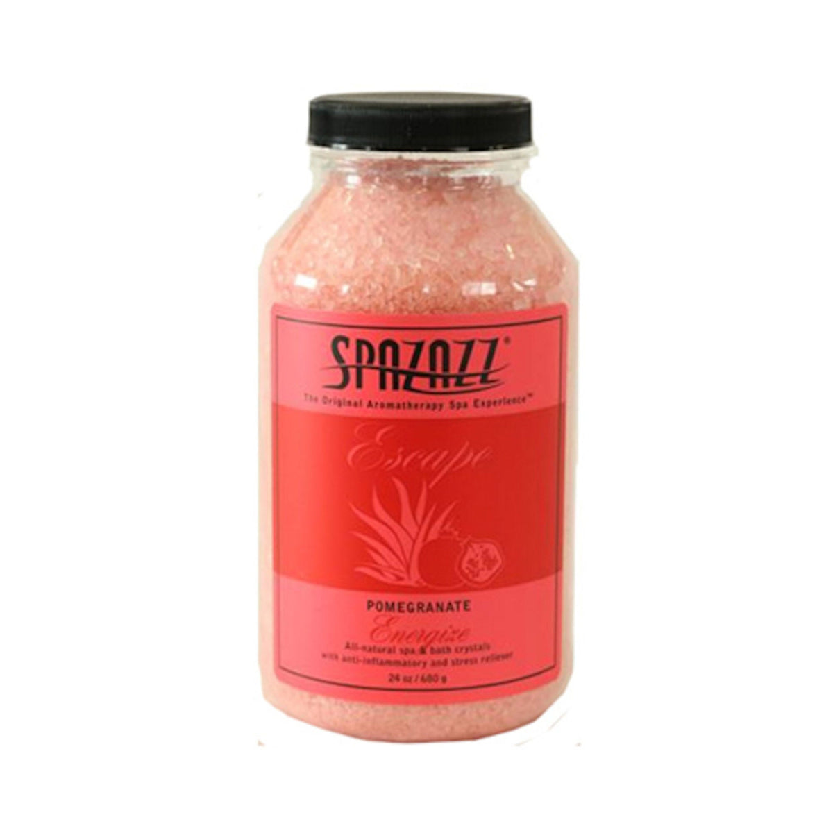 Escape Crystal & Elixir: Pomegrante - Energize 22oz — Spazazz Part #SZ261