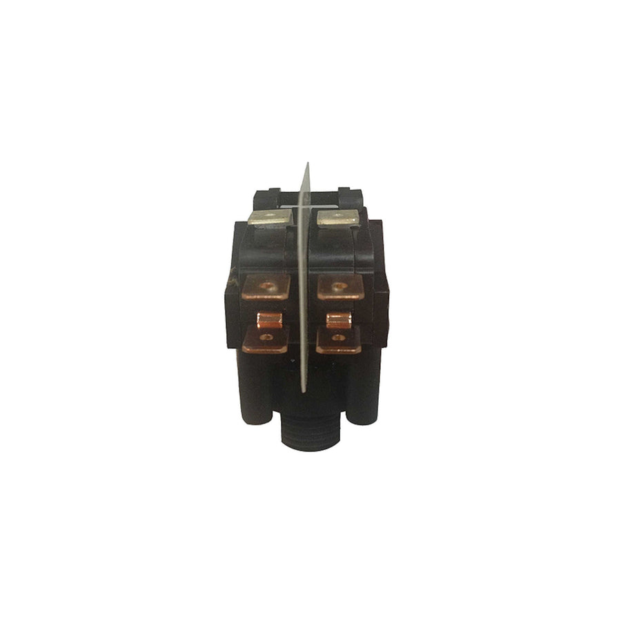 Air Switch, Tecmark, Latching, DPDT, 20A, Center Spout — Tecmark Part #TBS-317