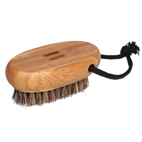 Rento Nail Brush, Oil-Treated Bamboo, Natural Bristles