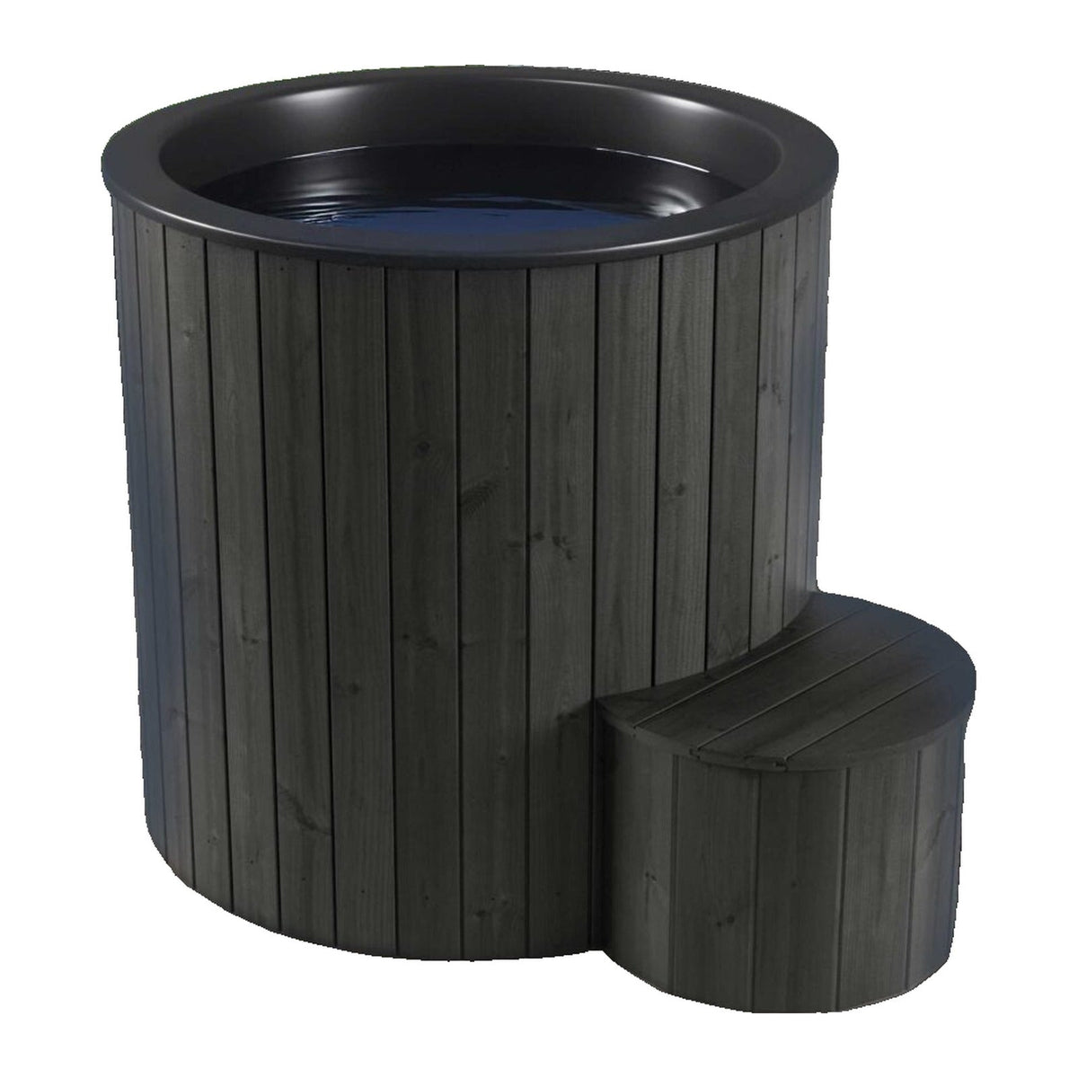 SaunaLife Model S1 Cold/Hot Immersion Tub — Black