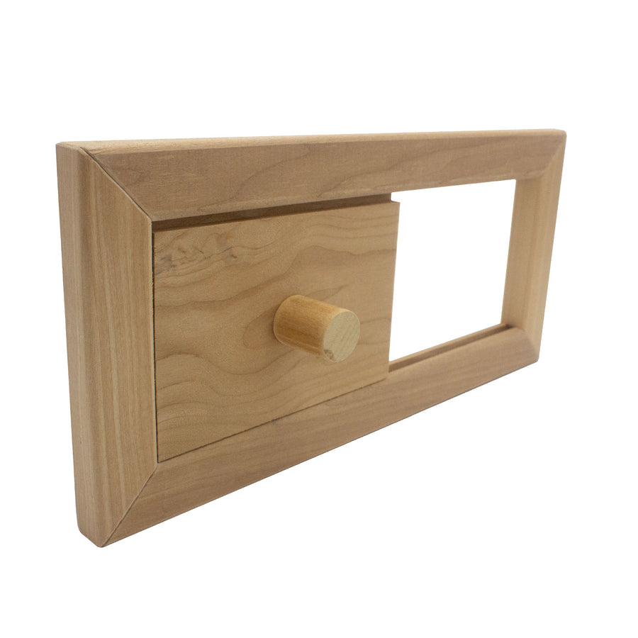 Prosaunas Thermo-Aspen, Sauna, Ventilation Hatch, .5" x 5.2" x 11"
