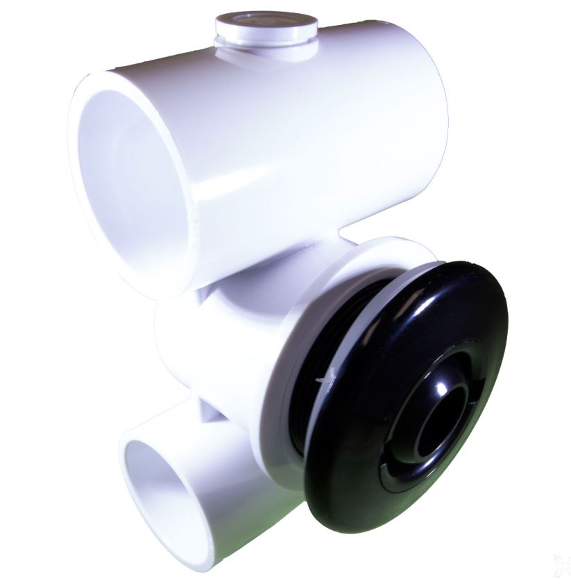 Jet Assembly, HydroAir Hydro-Jet, Standard, 1-1/2"S  Water — Hydro Air Part #10-5100