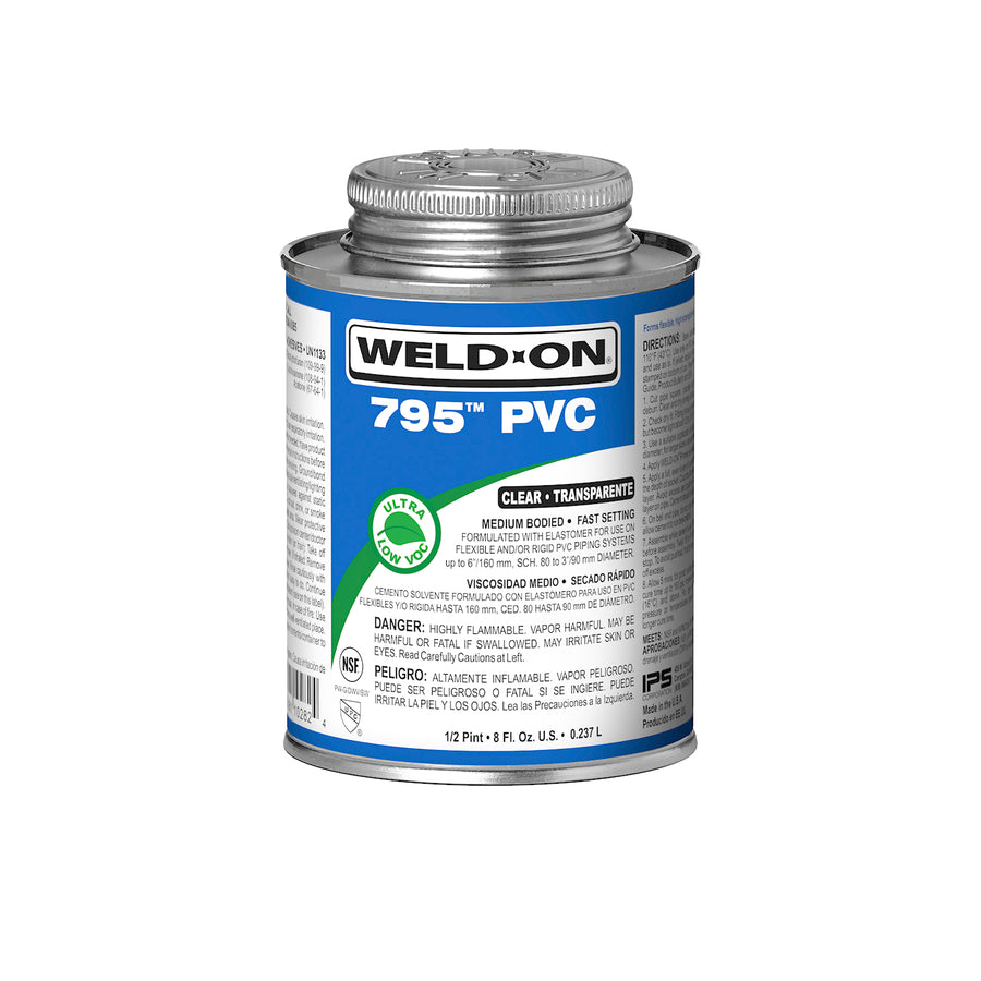 795 Medium Bodied Cement- 1/2 Pint — Weld-On Part #10282