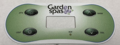 OVERLAY, 1-P,GARDEN SPAS — Artesian Spa Part #11-0153-08
