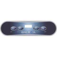 Overlay, Spaside, Balboa ML400, Oblong, 4-Button — Balboa Part #11345
