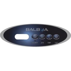 Overlay, Spaside, Balboa MVP/VL240, 4-Button — Balboa Part #11520