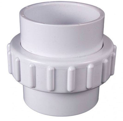Union, Complete, 2"S x 2"S, CMP Self Aligning, White — CMP Part #21049-200-000