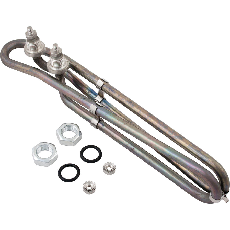 Heater Element,Flo-Thru,1.375/5.5kw,120/240v,10.63"-Titanium — HydroQuip Part #25-4034-TI