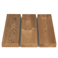 Prosaunas Sauna Wood, Thermally-Modified, Smooth 4 Sides Eased Edges, SHP Profile, Bench Material - view 3