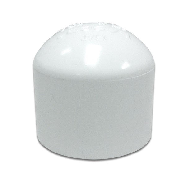 Fitting, PVC, End Cap, 1-1/2"S — Lasco Part #447-015