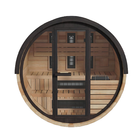 Finnmark Thermo-Aspen Combination Barrel Sauna FD-7