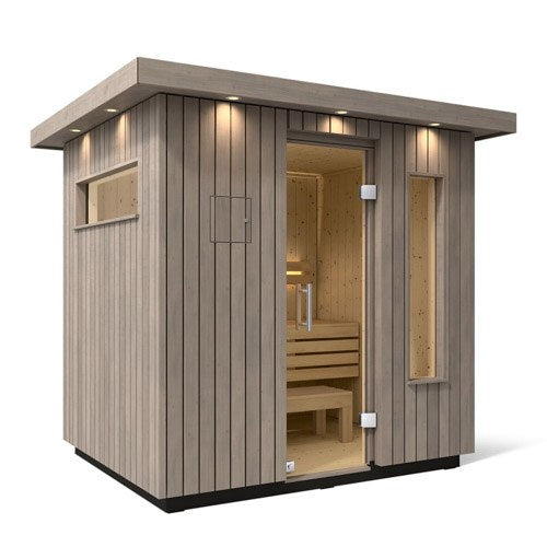 kohler-c2-outdoor-sauna-weathered-grey-spruce Small