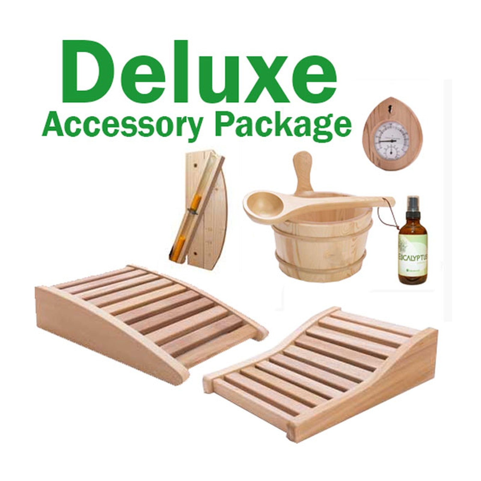 Deluxe Sauna Accessory Package