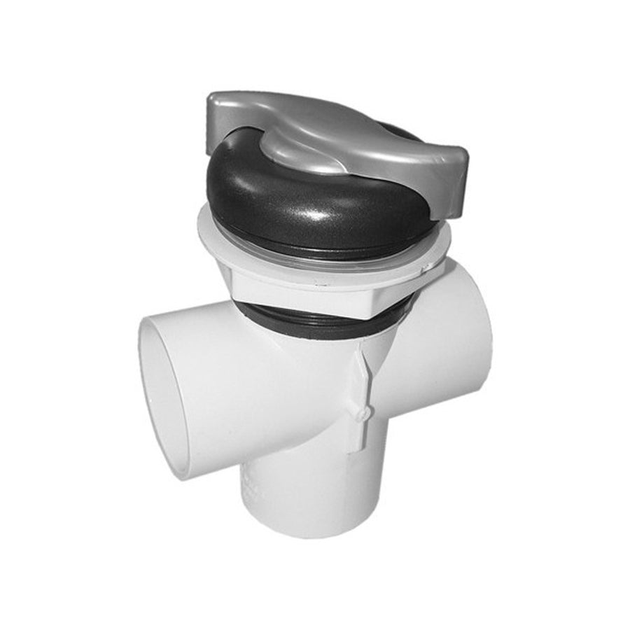 2" Top Access Diverter Valve, PS "S" Style HDL-DSG — Waterway Part #600-3039DSG-PS
