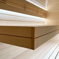 Prosaunas Sauna Wood, Smooth 4 Sides Eased Edges, SHP Profile, Bench Material - view 3
