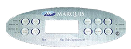 10 Button Overlay — Marquis Spa Part #650-0687