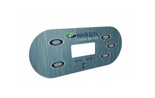 Overlay, Keypad, Main Panel, Marquis Spa, E-Series — Marquis Spa Part #650-0741