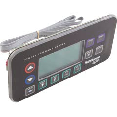 Spaside Control, Sundance Sentry 800, 8-Button, LCD — Sundance Jacuzzi Part #6600-803